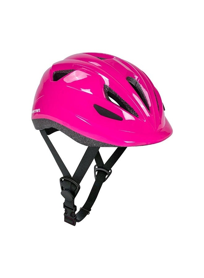 Spartan Mold Bike Helmet for Kids (Pink) - Image 2