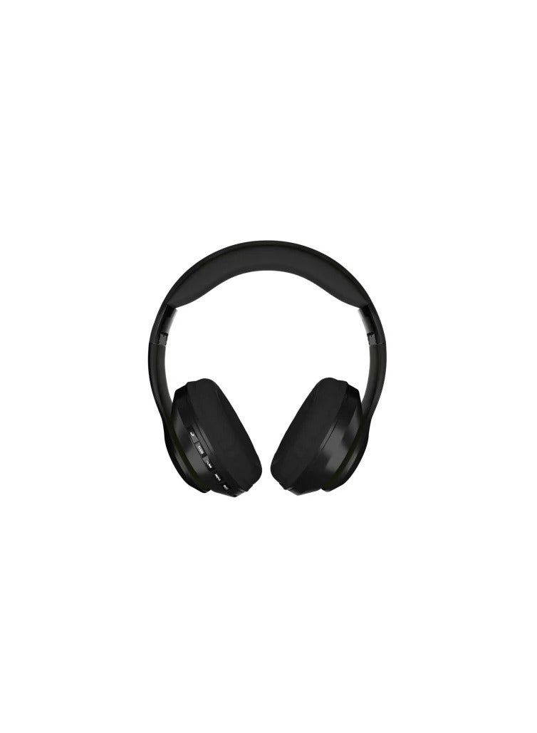 Intex Roar 301 Wireless Headphone of 10 hours playback, Bluetooth v5.0, FM and an inbuilt SD card slot. black - Image 2