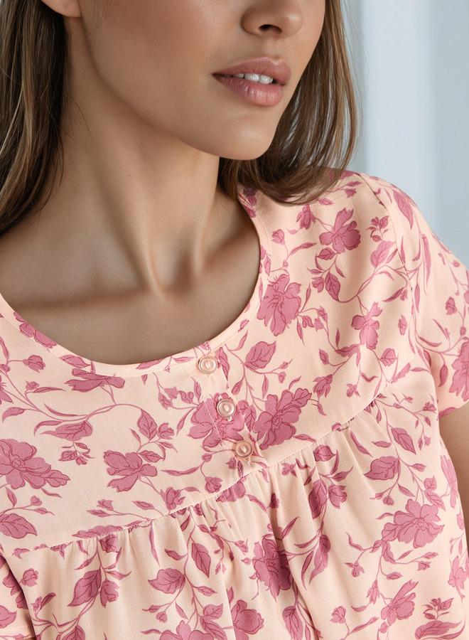 Splash FAV Floral Print Night Dress - Image 3