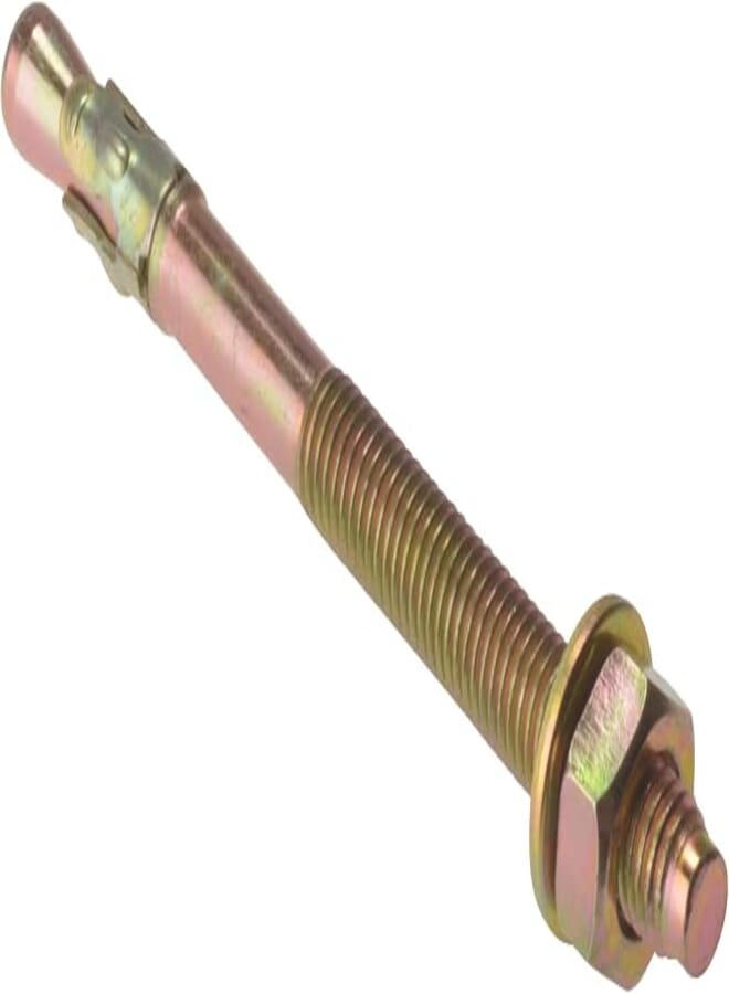 AHC K-ZYTB16150B5 M16 x 150 mm Through Bolts - Zinc Plated (Pack of 5)