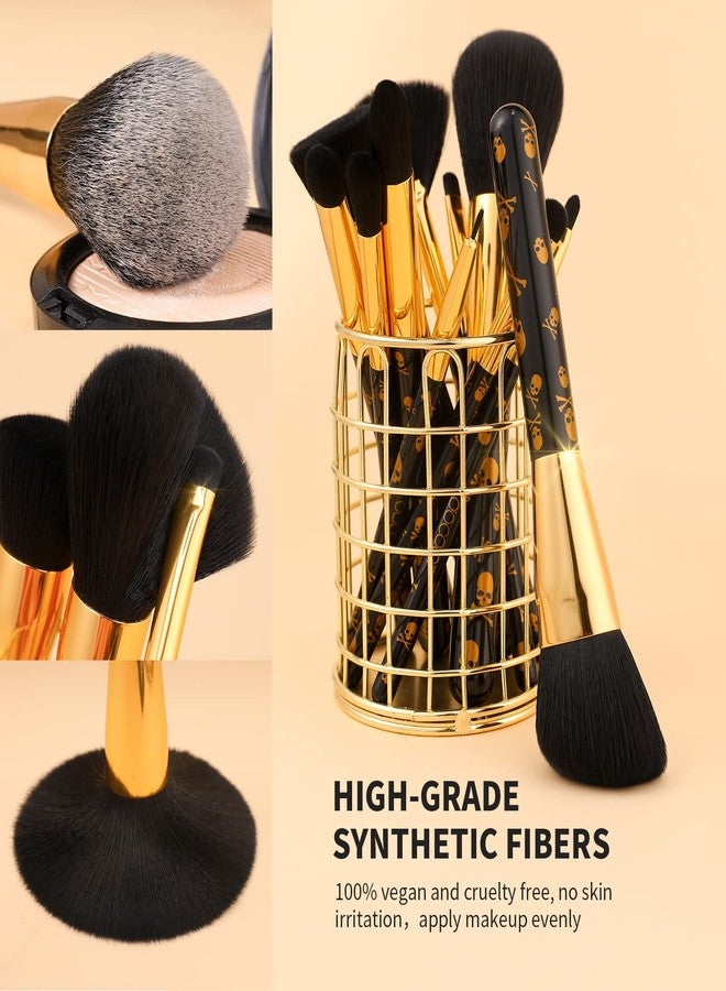 دوكولر مجموعة فرش مكياج دوكولور جوث، 12 قطعة، تتضمن فرش كريم الأساس، وفرش تحديد الوجه، وفرش ظلال العيون. - Image 5