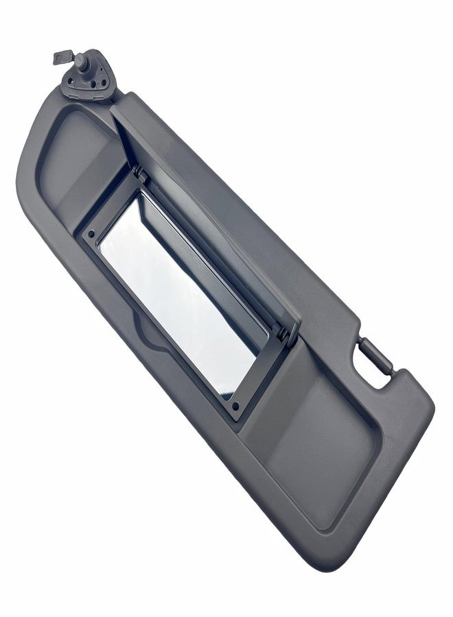 GlymXia Pair of Left and Right Sun Visors with retiners and Screws for Honda Civic 2006 2007 2008 2009 2010 2011 (Dark Gray) - Image 5