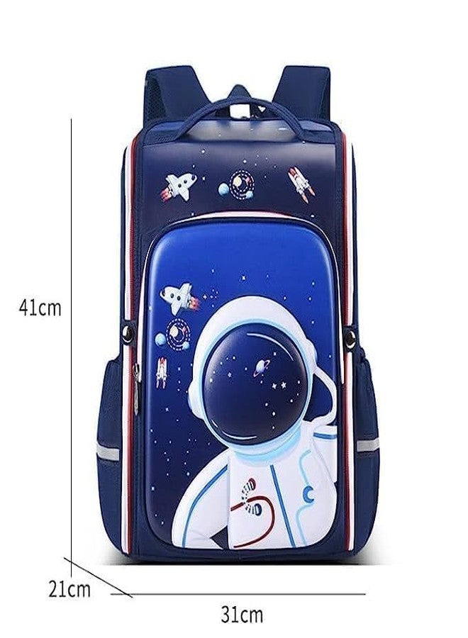 KAPIDA New Model Astronaut Design School Bag 3D Hard Shell Bag Cute Stylish Backpack Blue, Children's Gifts Girls and boys Kids Ideal(Blue) - Image 3