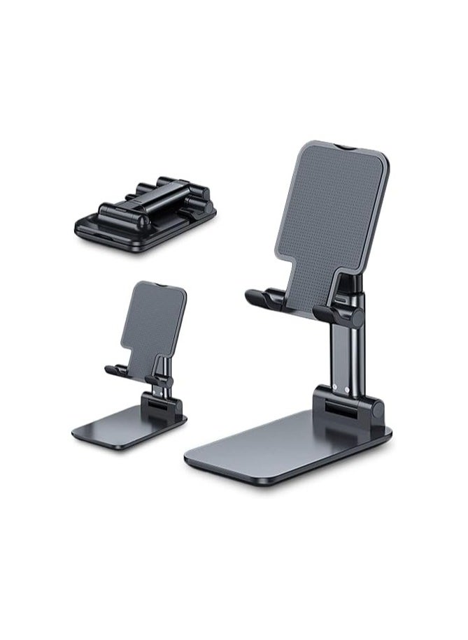 Cacktlet - Foldable Mobile phone Stand Tablet Work area All-inclusive Convenient Rotatable Metal Holder for iPhone, iPad Arouse, Nintendo Switch, Cell and up to 13", Assorted Colors - Image 1