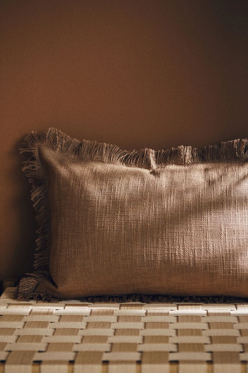 H&M Slub weave cushion cover