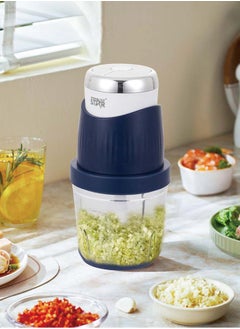 Winning Star Electric Meat Grinder Vegetable Slicer Food Processor with 3 Bowls Electric Two-Speed Adjustable for Kitchen Dining Room Dormitory  - Image 5