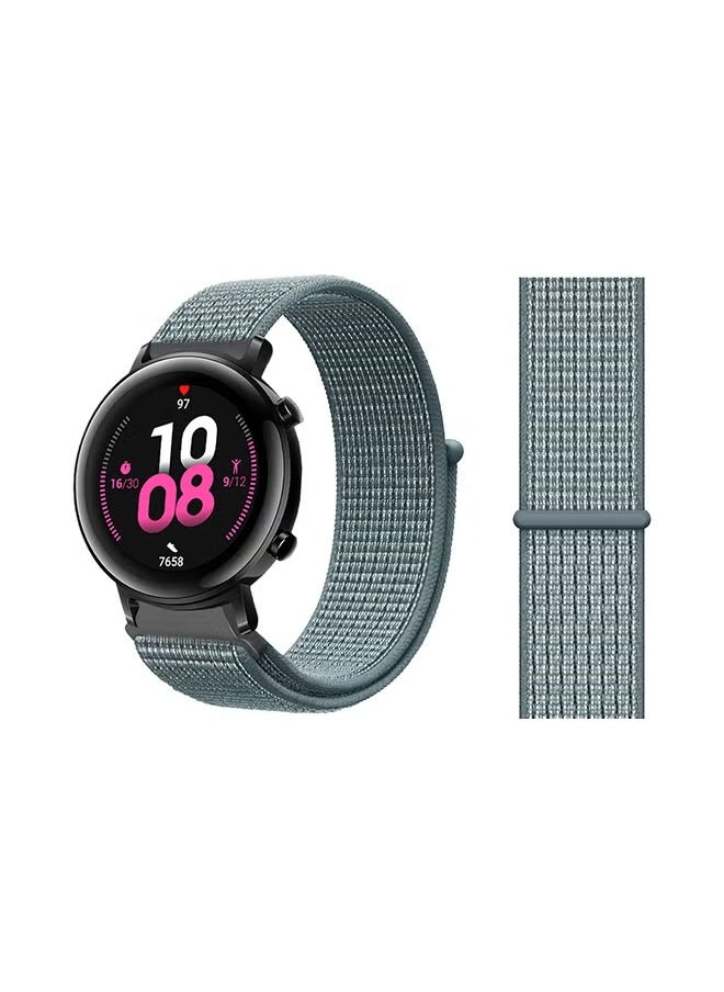 PROMASS - Nylon Loop Replacement Band For Huawei Watch GT 2 Celestial Blue - Image 1