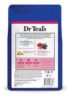 Dr Teal's Dr Teal's Epsom Salt Soaking Solution Pomegranate & Black Currant 1.36Kg  - Image 2
