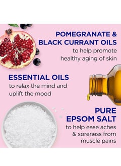 Dr Teal's Dr Teal's Epsom Salt Soaking Solution Pomegranate & Black Currant 1.36Kg  - Image 3