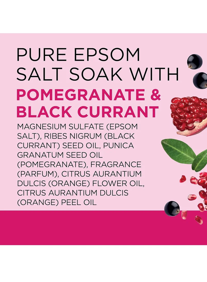 Dr Teal's Dr Teal's Epsom Salt Soaking Solution Pomegranate & Black Currant 1.36Kg