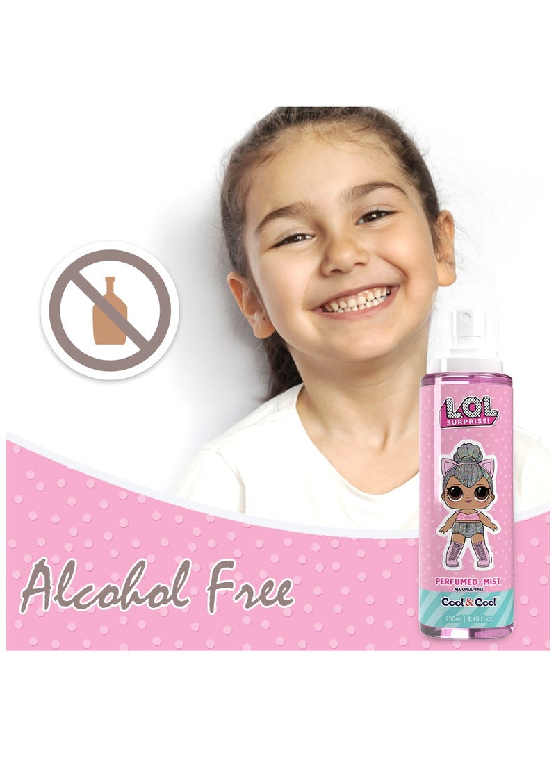 كول اند كول كول آند كول رذاذ معطر للأطفال خالٍ من الكحول من إل أو إل سربرايز كيتي كوين، 250 مل - Image 4