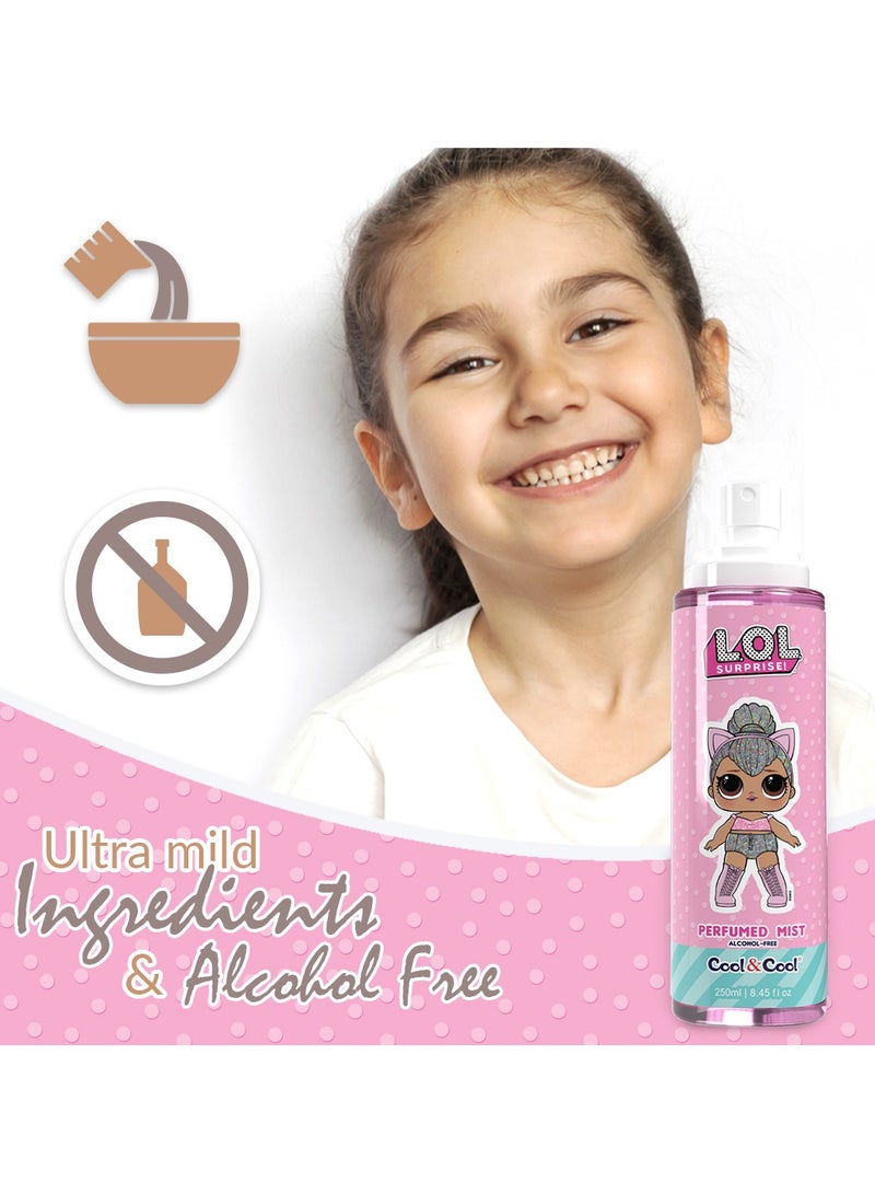 كول اند كول كول آند كول رذاذ معطر للأطفال خالٍ من الكحول من إل أو إل سربرايز كيتي كوين، 250 مل - Image 5