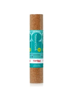 Con-Tact Brand Natural Cork, 04F-C6420-06, Self-Adhesive Shelf Drawer Liner, 12" x 4'
