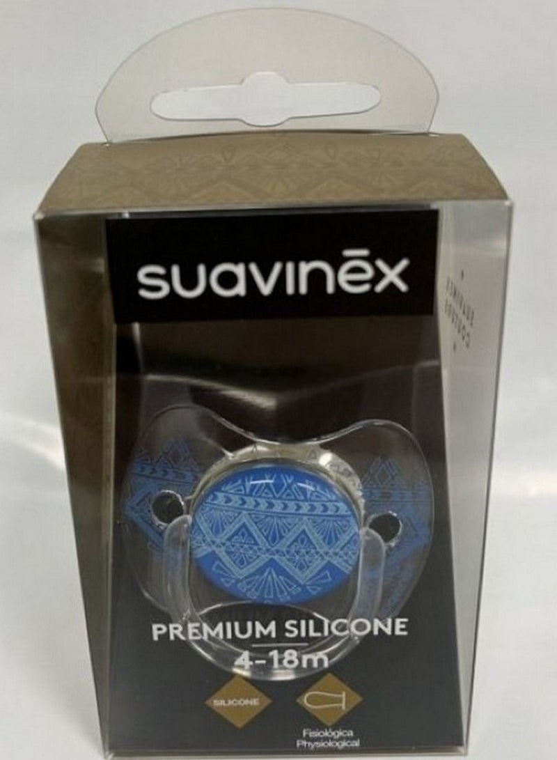 SUAVINEX Premium Silicone Pacifier Haute Couture Physiological Silicone Teat 4-18M - Image 3