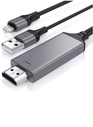 NTECH (Lightning to HDMI) Cable/Adapter Compatible With iPhone/iPad/MFi Certified Lightning Digital AV Adapter 1080p HDTV Connector Cable Compatible For iPhone 13/12/11/XS/X/8/7 to TV Projector - pzsku/Z32B6DB7AB1F65FC36748Z/45/_/1675932403/a8759b7d-2243-4c06-9ede-9e1a2b154d0f