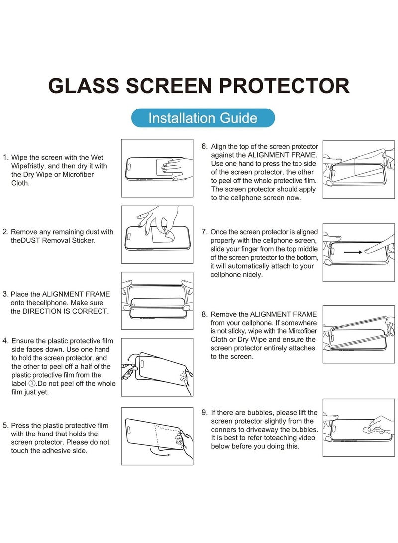 Mothca Matte Privacy Screen Protector for iPhone 16 Pro Max with Easy Installation Tool, Anti Spy Anti Glare Full Coverage Tempered Glass Film, Anti-Fingerprint, Case Friendly Smooth as Silk - Image 4