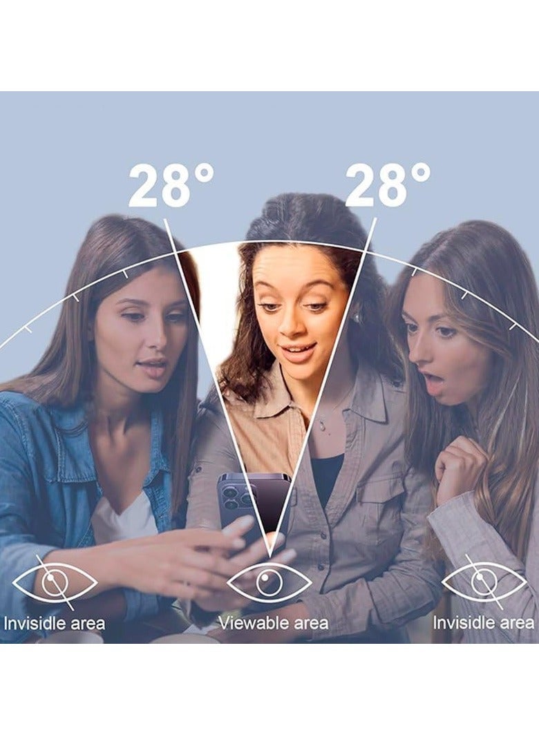 Mothca Matte Privacy Screen Protector for iPhone 16 Pro Max with Easy Installation Tool, Anti Spy Anti Glare Full Coverage Tempered Glass Film, Anti-Fingerprint, Case Friendly Smooth as Silk - Image 2