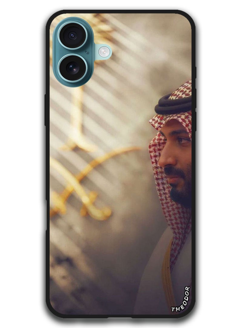 Theodor غطاء واقي مضاد للخدش ومقاوم للصدمات لجهاز iPhone 16 (6.1) بوصة MBS - Image 1