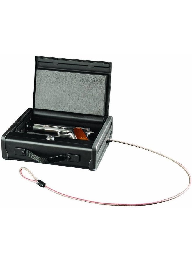 SentrySafe Small Portable Keyed Gun Safe Black 3kg PP1K - Image 3