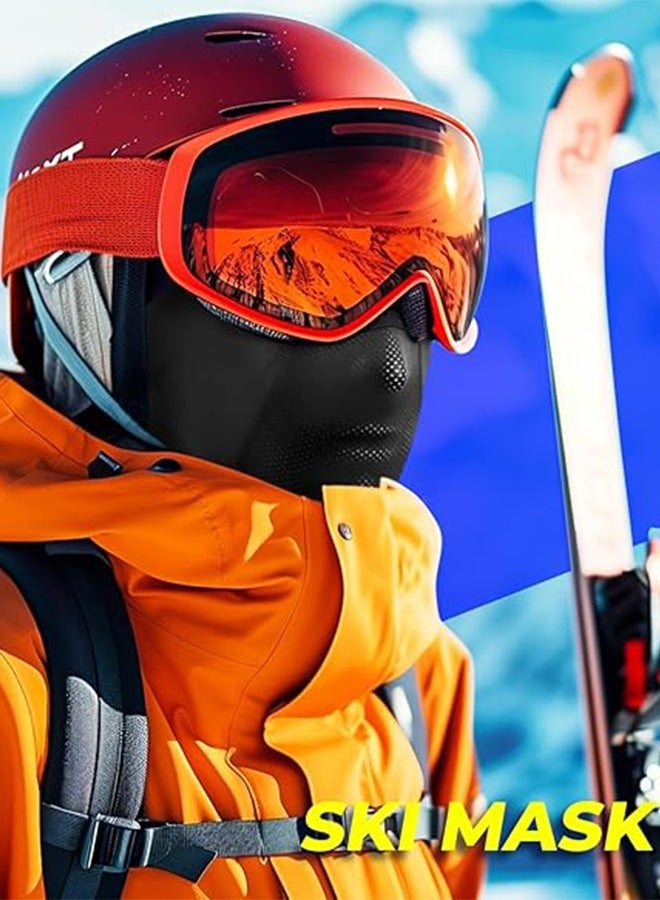 Polish'D Balaclava Face Mask with Glasses Holes for Men Women Summer Cooling Shiesty Mask Sun UV Protection for Motorcycle Work Ski - Image 5