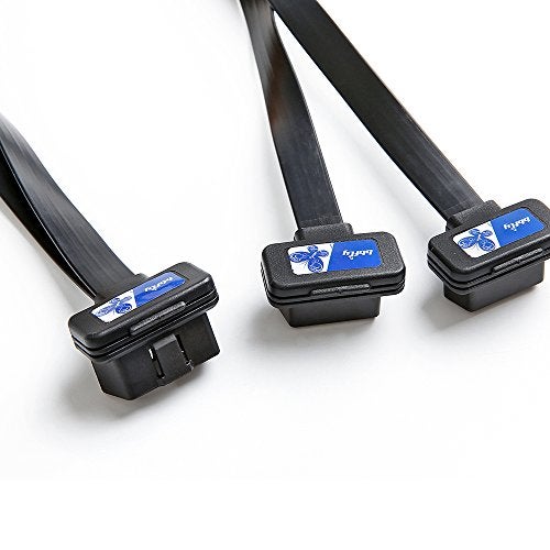 bbfly-B4 OBD II OBD2 16 Pin Splitter Extension 1 x Male and 2 x Female Extension Y Cable Adapter (1FT/30CM) - Image 5