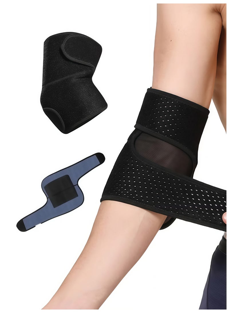 Organizer Adjustable Elbow Sleeve Sports Elbow Sleeve Arm Joint Warm Elbow Sleeve, Tennis Elbow Sleeve, Armband, Gym Elbow Sleeve - Image 1