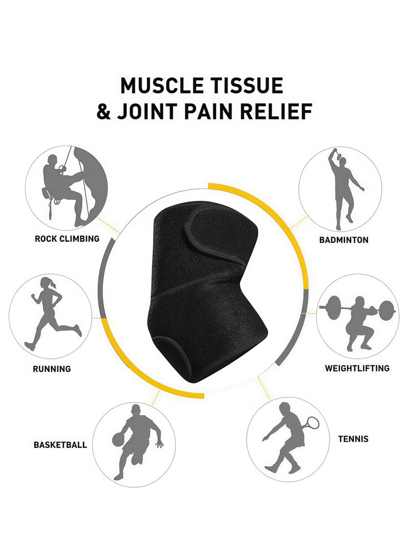 Organizer Adjustable Elbow Sleeve Sports Elbow Sleeve Arm Joint Warm Elbow Sleeve, Tennis Elbow Sleeve, Armband, Gym Elbow Sleeve - Image 3