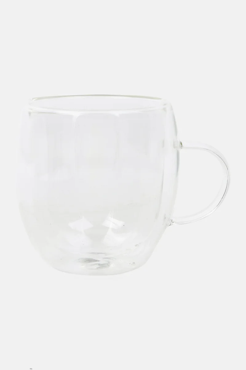Muy Mucho Borosilicate Double Wall Cup 300ml, Tranparant