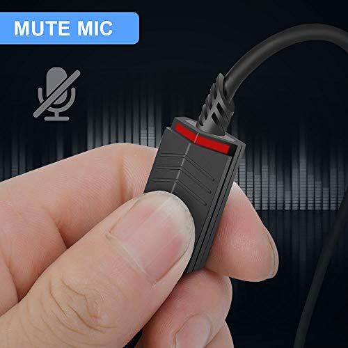 MQDITH 2.0M Replacement Audio Cable Compatible with Astro A40 A40TR Gaming Headset, Inline Mute Wire and No Volume Control Cord (TPE Cord) - Image 3