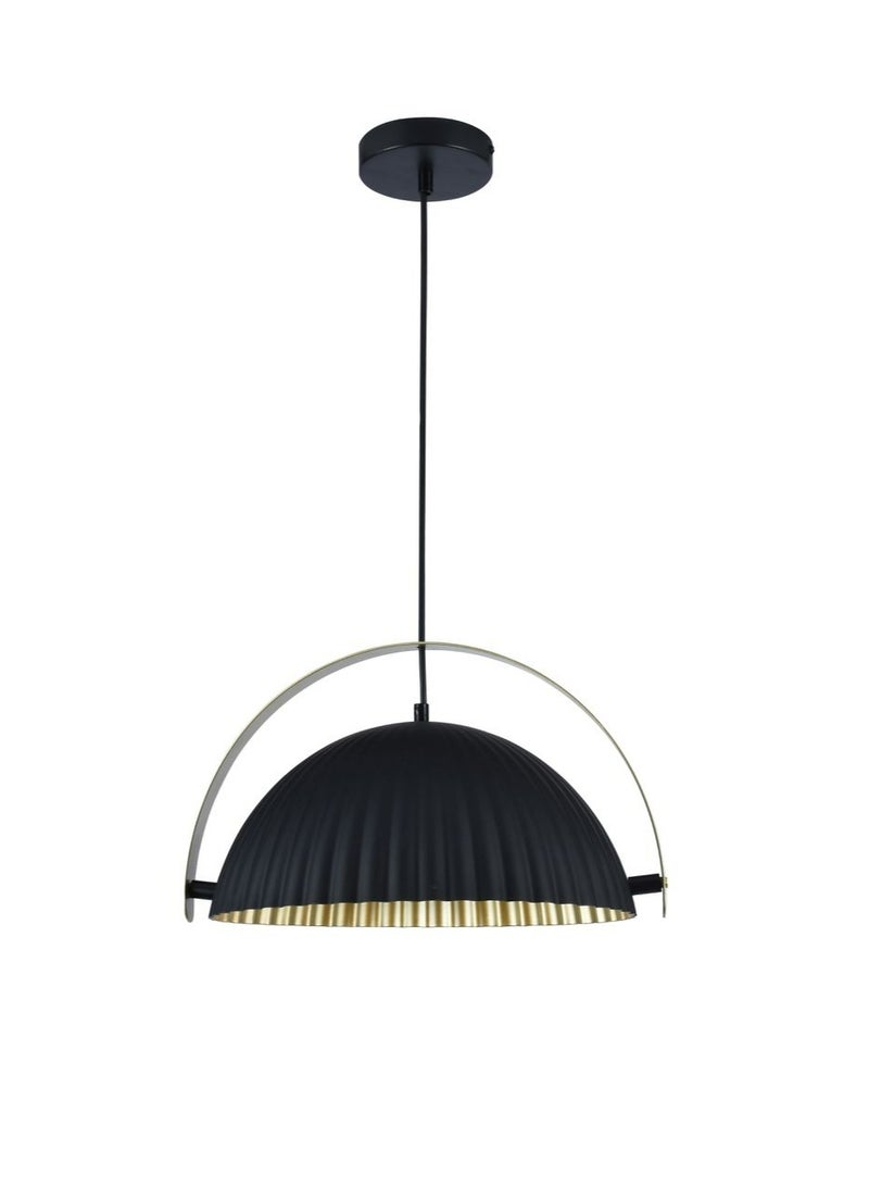 BUY4LESS -  Modern Lighting, Single pendent, Light, Vintage metal Black & Gold Color pendent, Black & Gold Color, 25x38x100 cm, Suitable for bedroom , kitchen, coffee shop, Adjustable height - Image 1