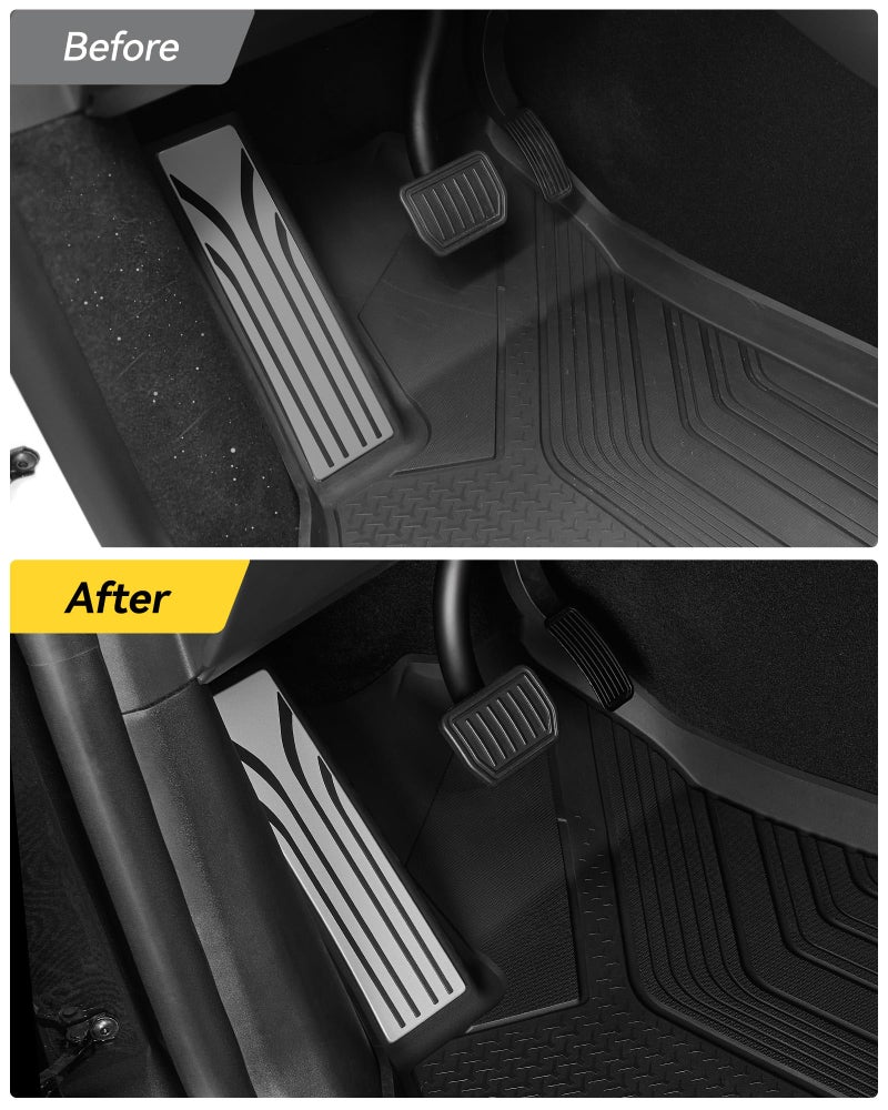 3W Tesla Model Y Juniper Door Sill Protector 2025 2026 Front & Rear, Rear Bumper, Trunk Sill Protector, Door Entry Guard, Anti-dust Cover, Edge Guards, Accessories(Not for Standard) - Image 4