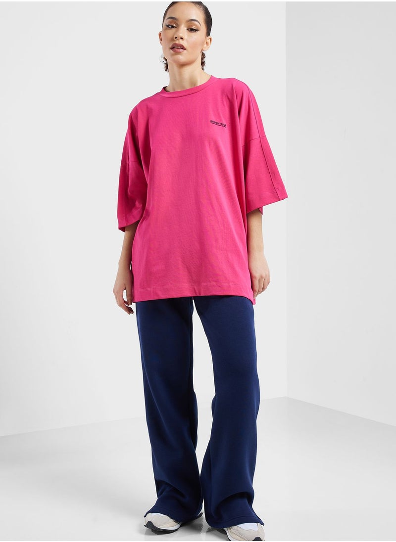 The Giving Movement - Wide Leg Logo Joggers - Image 1