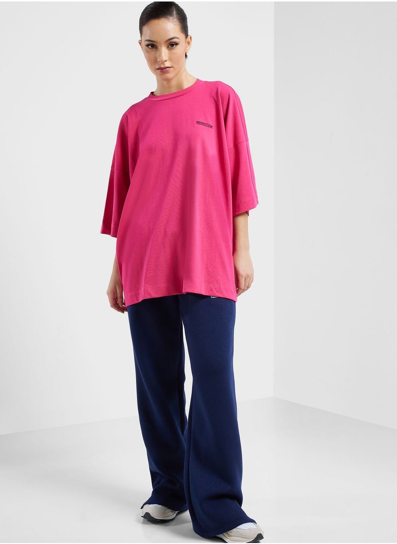 The Giving Movement - Wide Leg Logo Joggers - Image 1