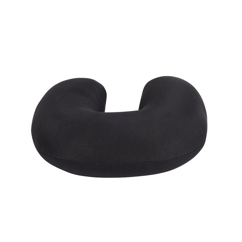 Samsonite وسادة سفر مريحة 3 في 1 من حبيبات الميكرو، وسادة عنق للسفر في الطائرة للرجال والنساء، رمادي - Image 4