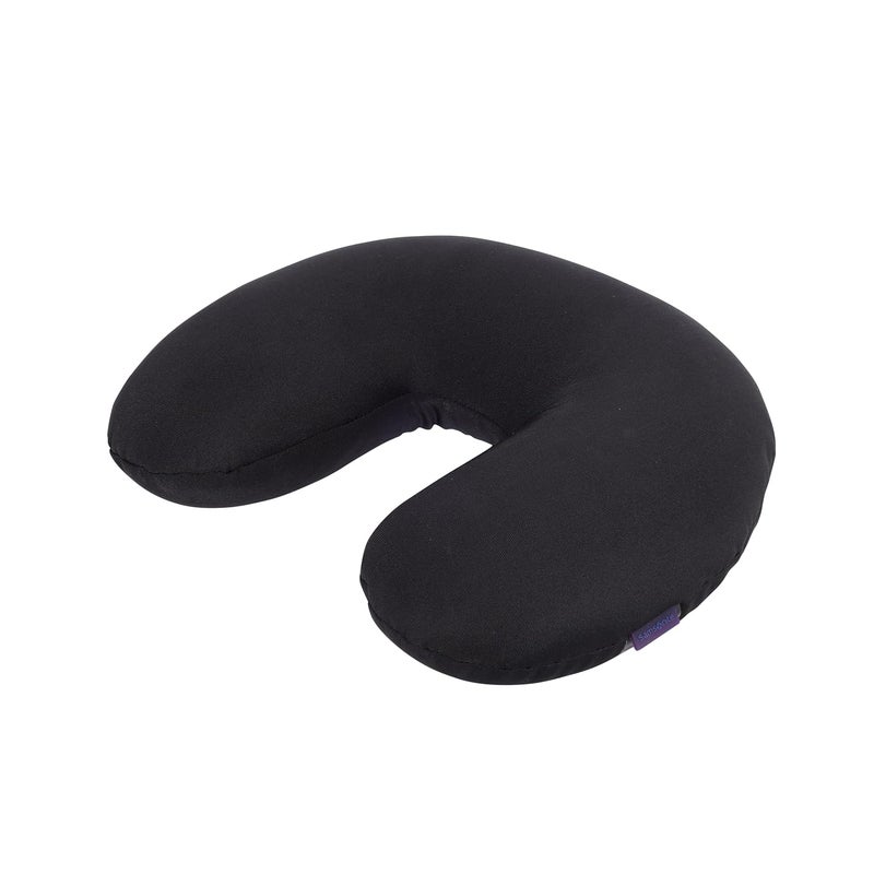 Samsonite وسادة سفر مريحة 3 في 1 من حبيبات الميكرو، وسادة عنق للسفر في الطائرة للرجال والنساء، رمادي - Image 1