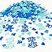 OJLDKTH Baby Shower Confetti Gender Reveal Blue Confetti Sprinkles for Baby Shower Pinata Party DecorationIts A Boy Bear Horse Heart 15OZ - Image 4