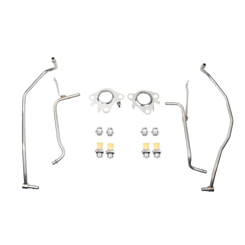 Dasbecan 926186 926187 Turbo Coolant Line Kit Passenger and Driver Both Side fit for 20112016 Ford F150 20152021 Transit 150250350350 HD20152017 Lincoln NavigatorFord Expedition - Image 1