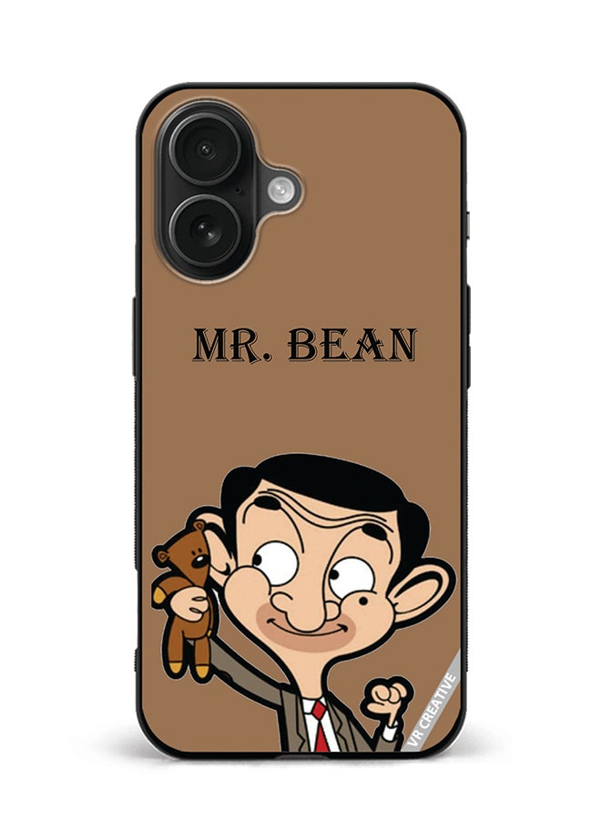 VR CREATIVE Protective Case Cover For Apple iPhone 16 Plus Mr Bean Design Multicolour