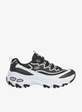 SKECHERS BLACK WHITE