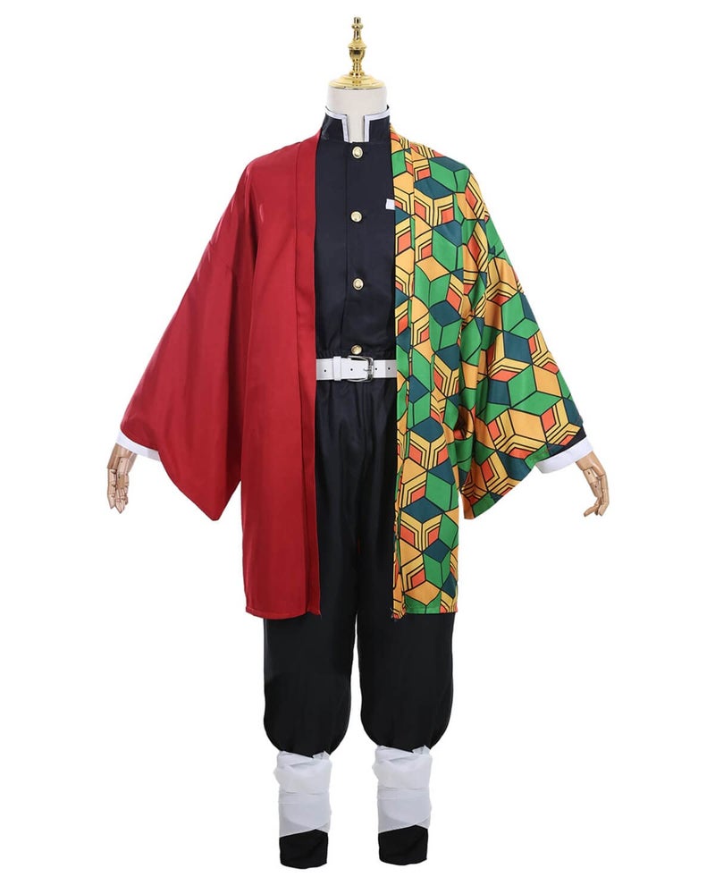 Nuoqi Giyuu Tomioka Cosplay Giyuu Cosplay Costume Giyu Tomioka Full Uniform 10-12 - Image 3