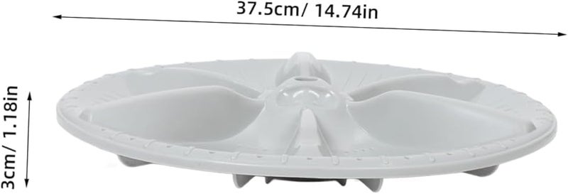 Tehaux Top Load Washing Machine Mat Enhanced Cleaning Performance Portable Washer Dryer Drip Tray - Image 3