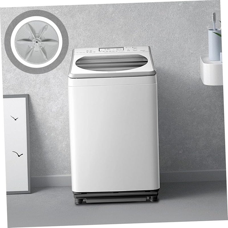 Tehaux Top Load Washing Machine Mat Enhanced Cleaning Performance Portable Washer Dryer Drip Tray - Image 5