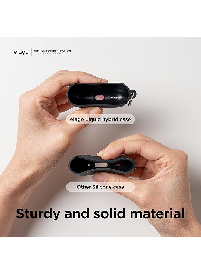 Elago Eapp2Rh Hang Pk Liquid Hybrid Case With Keychain For Airpods Pro 2 Pink - Image 5