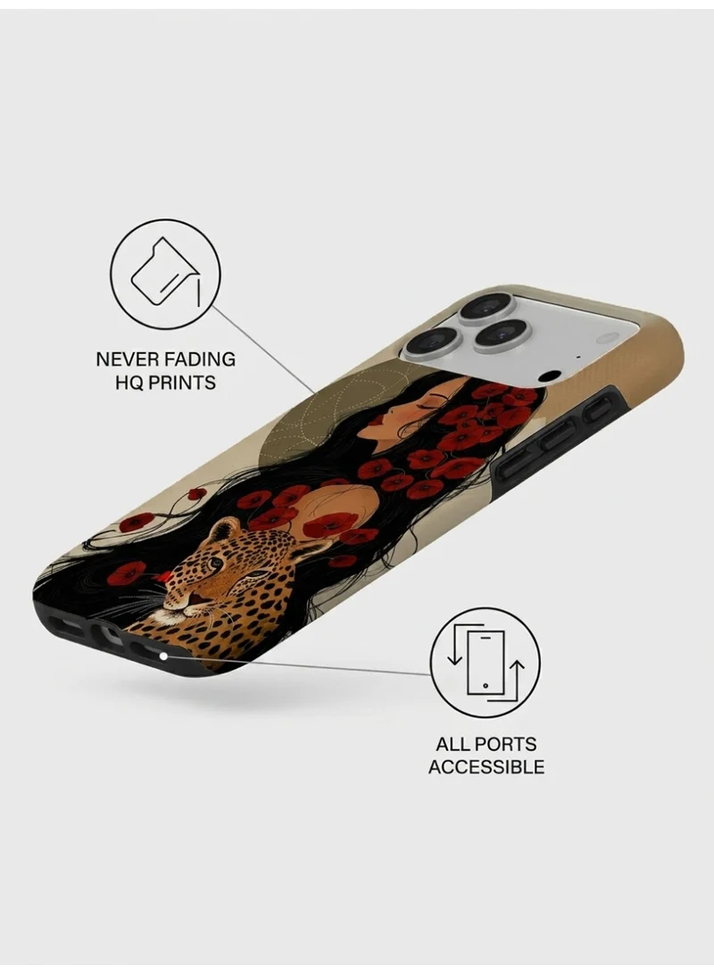 Mobcos Mobcos iPhone 17 Pro Woman Mobcos iPhone 17 Pro Woman Premium Case Compatible with Hybrid Dual-Layer Hard Shell + Silicone Protection - Scratch-Resistant Shockproof Mobile Cover  | Best Price UAE