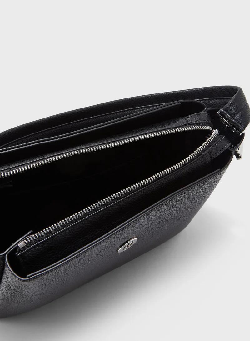 TOMMY HILFIGER Core Top Handle Belted Crossbody