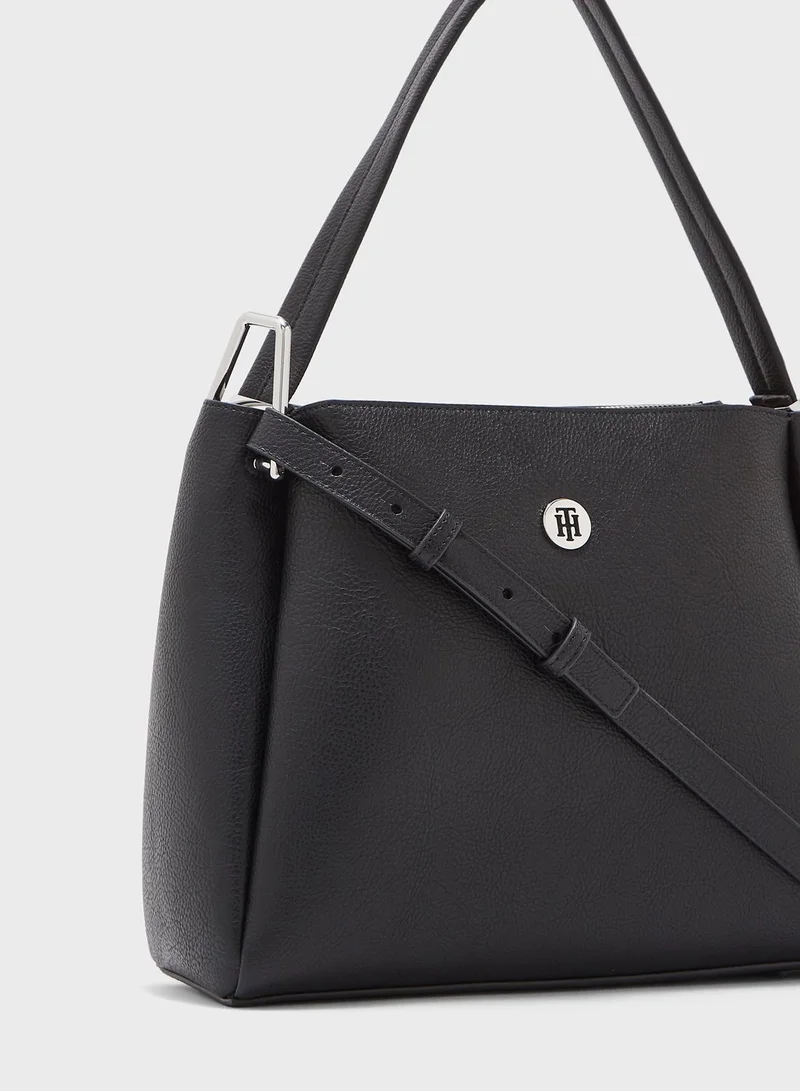 TOMMY HILFIGER Core Top Handle Belted Crossbody