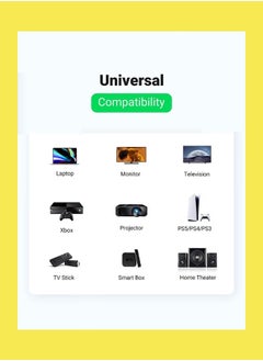 XLT 8K HDMI Cable 2.1 HDMI Cable 48Gbps Ultra High Speed Cable for UHD TV Blu-ray Projector PS5 PS4 Xbox Roku MacBook Pro  - Image 3