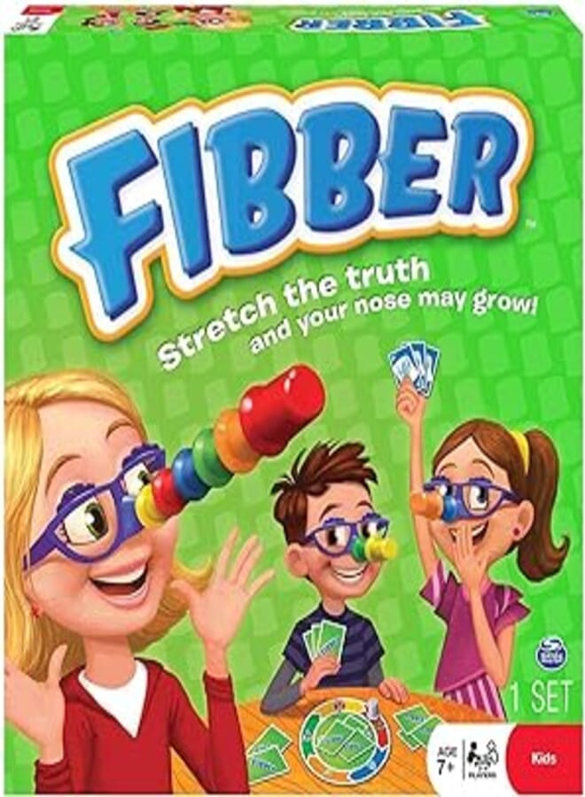 OR Fibber Game Funny Hilarious Noses & Glasses Stretch The Truth And Your Nose May Grow Kids Children Great Family Fun Toys