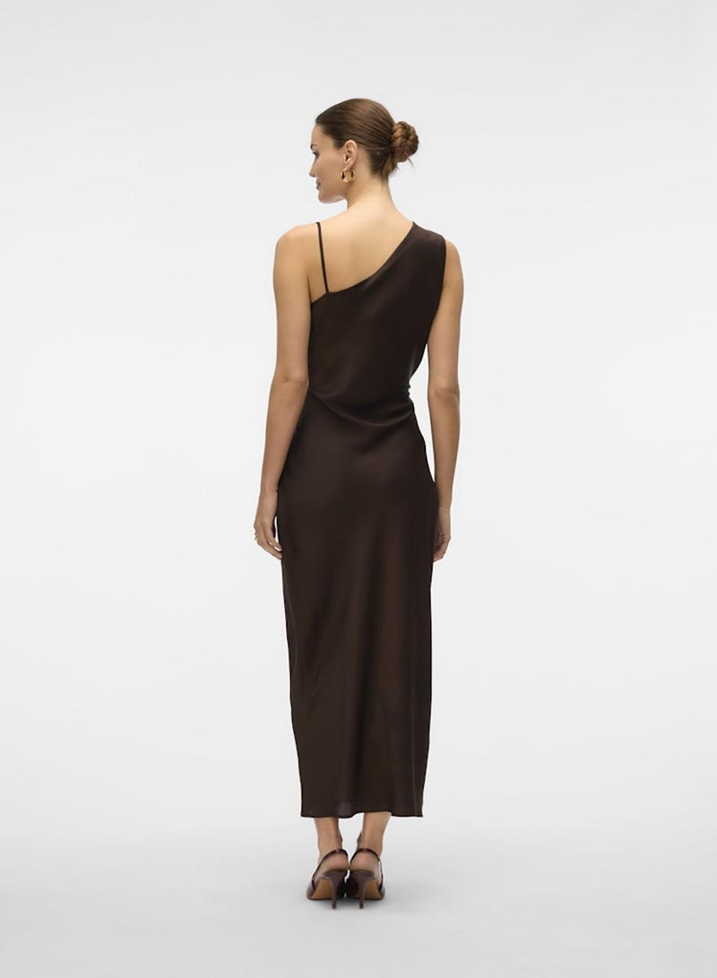 VERO MODA Vmnini Cia One Shoulder Ancle Dress Wvn - Image 3