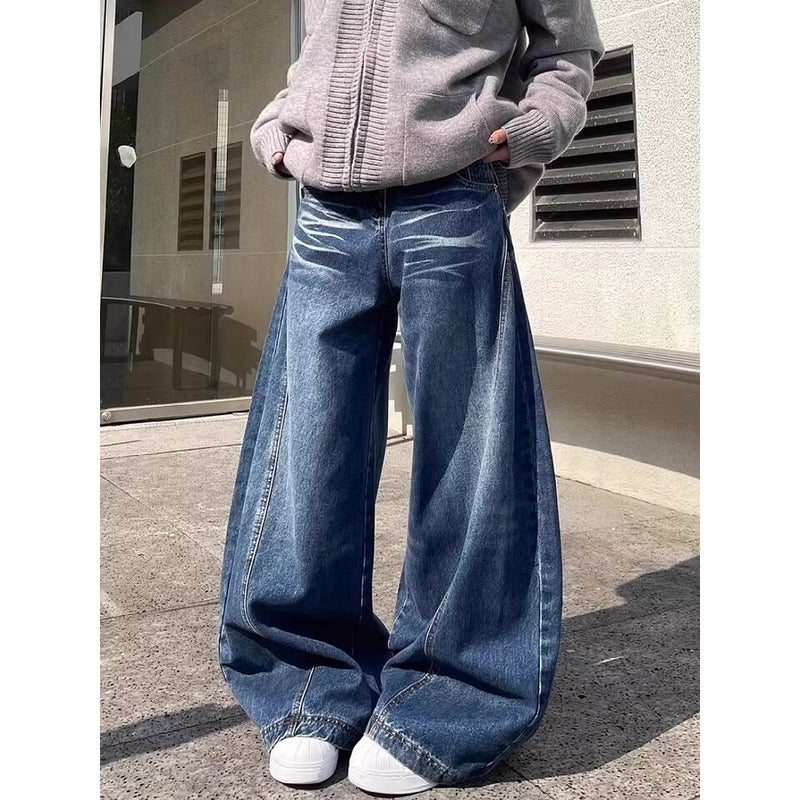 Unisex Casual Daily Denim Jeans - Image 1